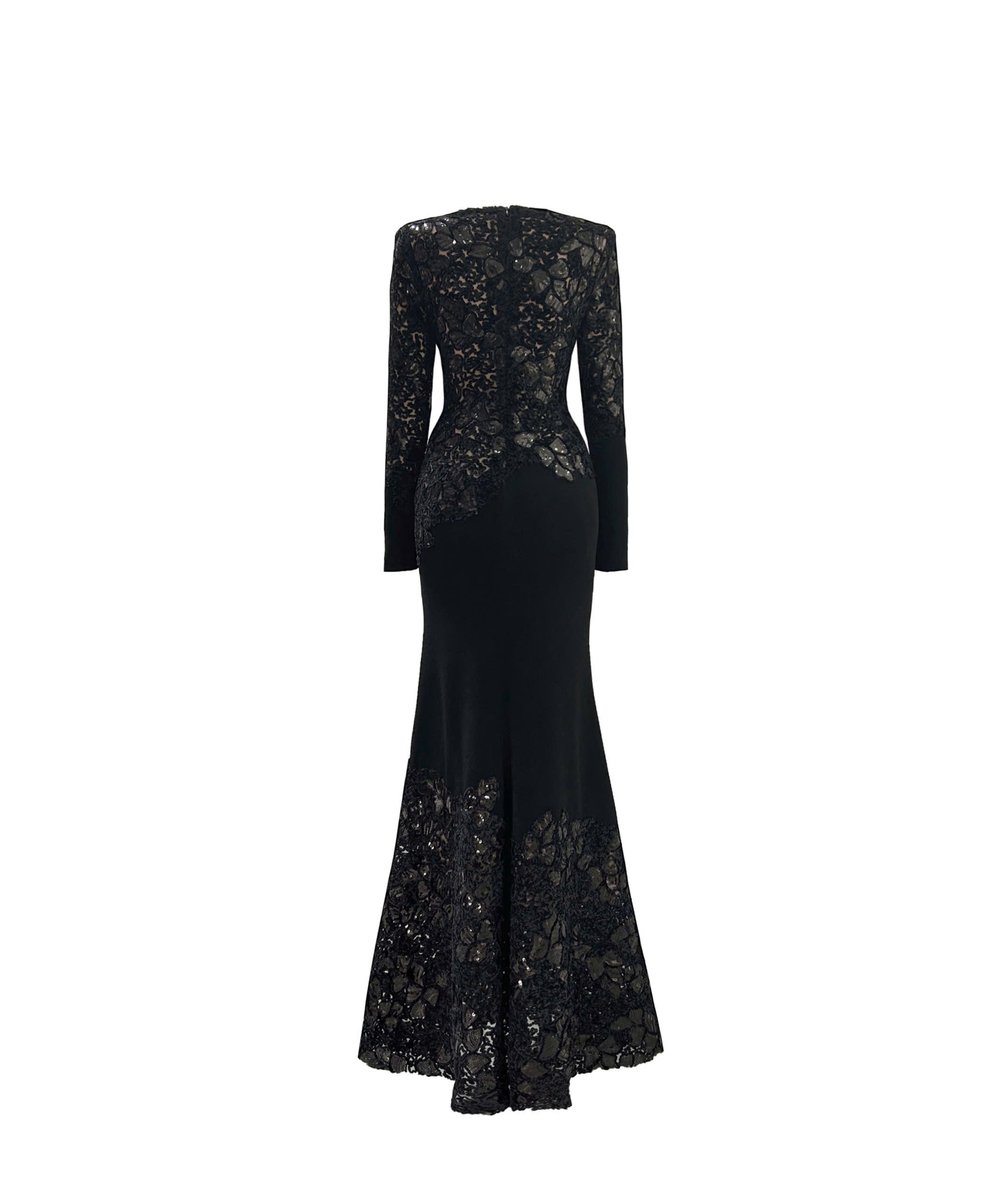 Black Celeste Lace Dress